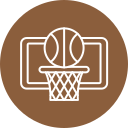 HALF BASKETBALL COURT